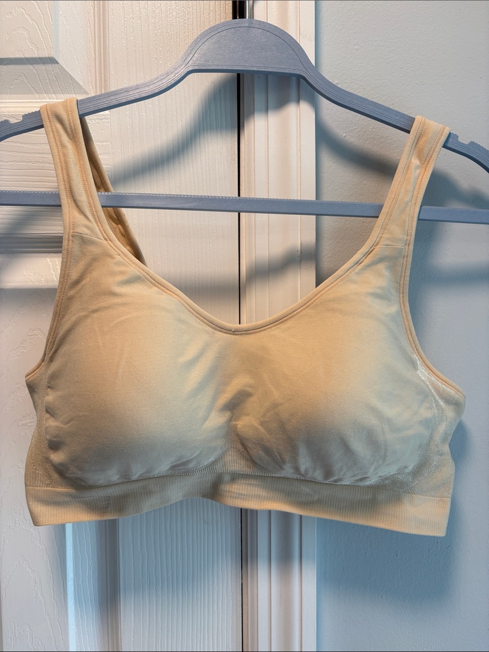 Everyday Seamless Wireless Scoop Bralette in Nude